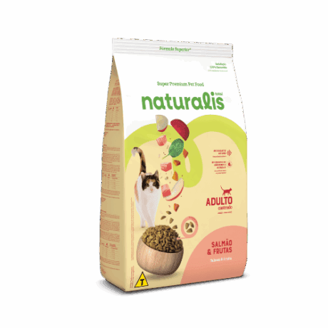 Naturalis - Gato Castrado Salmón y Frutas
