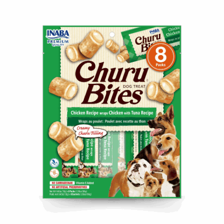 Churu Bites Chicken Wraps Dog - Pollo y Atún