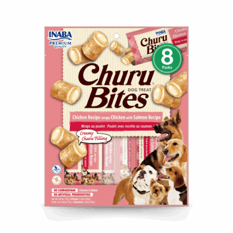 Churu Bites Chicken Wraps Dog - Pollo y Salmón