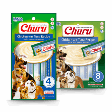 Churu Dog - Pollo y Atún