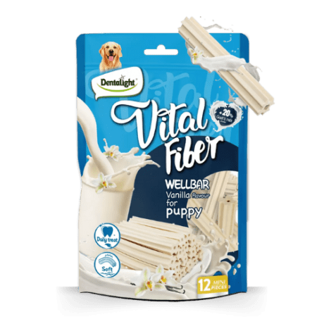 Dentalight - Vital Fiber Wellbar Leche/Vainilla